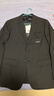 卡賓男裝條紋休閑西服23秋新款LOGO章仔外套商場同款B2233133005 煤黑色01 L /50/175 曬單實拍圖