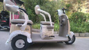 愛(ài)瑪電動(dòng)三輪車(chē)星瀚60V20Ah大動(dòng)力長(cháng)續航80km家用可帶棚小型雙座舒適 液態(tài)金屬銀（灰） 曬單實(shí)拍圖