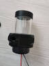 盈博H09E水泵一體泵電腦顯卡CPU散熱 流量大1300L/H揚程高5米pwm溫控調速 12V，130MM水箱，總高201.5MM 曬單實(shí)拍圖