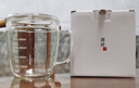 樸原良品 高硼硅玻璃量杯帶刻度家用牛奶杯烘焙計量杯兒童刻度杯可微波爐 500ml廣口+蓋 曬單實拍圖