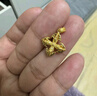 潮宏基足金黃金項鏈女士計價(jià) 天長(cháng)地久水波鏈 XXG30000048 約3.15g 曬單實(shí)拍圖