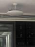 OPPLE风扇灯吊扇灯多档调色LED照明Ra95北欧餐厅卧室吊灯冰风白 呵护光 实拍图