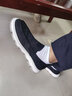 百麗透氣帆布鞋男夏季商場同款一腳蹬休閑鞋8BK01CM3 黑色 43 (265mm) 曬單實拍圖