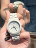 光邁潮流女生手表山茶花糖果色多巴胺時(shí)尚玫紅色韓版簡(jiǎn)約氣質(zhì)女士腕表 灰白色 曬單實(shí)拍圖