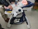 karmababy卡曼宝宝餐椅可折叠便携式多功能小孩婴儿椅子儿童吃饭餐桌座椅 【经典款】地中海蓝 实拍图