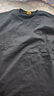 吉普（JEEP）長(cháng)袖t恤男士竹節棉新款春秋季潮流百搭內搭打底衣服男裝 黑色 XL 曬單實(shí)拍圖