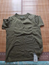 馬登工裝三本針重磅純棉T恤男阿美咔嘰復古純色口袋短袖透氣打底衫夏 綠色 L 曬單實(shí)拍圖