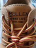 名郎（MELLEN）男鞋真皮英倫風(fēng)登山鞋通勤百搭舒適透氣休閑皮鞋耐磨防滑工裝鞋靴 黃棕色 40 曬單實(shí)拍圖