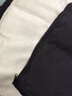 WASSUP HERMU官方潮牌棉服男女秋冬季羊羔絨立領棉衣純色棉襖子加厚保暖面包服 黑色 XL（建議140-160斤） 曬單實拍圖