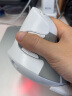多彩（Delux）M618G人体工学垂直鼠标 立式鼠标 无线鼠标办公鼠标电脑笔记本 便携可拆卸掌托 可充电 白灰 实拍图