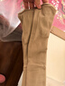 浪莎（LangSha）品牌3雙裝中筒絲襪女春季過(guò)膝襪隱形膚色長(cháng)筒中厚小腿襪肉色短襪 2雙 中厚【過(guò)膝襪】膚色-57cm 均碼 【80-150斤】 曬單實(shí)拍圖