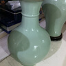 泥之戀景德鎮(zhèn)陶瓷器仿古花瓶影青釉官窯裂紋客廳家居裝飾工藝品擺設(shè)擺件 賞瓶 曬單實(shí)拍圖