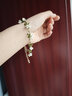 胖東來(lái)同款森系鈴蘭花復古君影草珍珠手鏈耳鉤簡(jiǎn)約耳釘耳環(huán)超代購 A011手鏈 曬單實(shí)拍圖