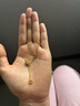 賽菲爾生日禮物黃金項(xiàng)鏈女款足金999.9時(shí)尚小蠻腰套鏈 約43cm 約6.2克 曬單實(shí)拍圖