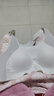 婷美初中高中生少女文胸女生學(xué)生發(fā)育期女孩青少年兒童內衣 白色  XL 曬單實(shí)拍圖