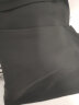 浪莎松紧腰垂感阔腿裤女2024春夏季冰丝薄款高腰休闲黑色窄版直筒西裤 晒单实拍图