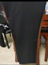 HLA海瀾之家休閑褲男25輕商務(wù)經(jīng)典純色直筒褲子男秋季 曬單實(shí)拍圖