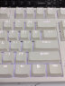 GANSS高斯GS87C/104C客制化机械键盘热插拔轴电竞游戏办公键盘背光电脑键盘 GS87C白色【白光】单模有线版 全键热插拔 KTT茶轴 实拍图