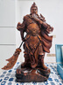 聚善緣財神關(guān)公神像擺件家用招財客廳辦公室供奉關(guān)二爺公司店鋪開業(yè)禮品 （提刀）大財神關(guān)公紋31*17*60cm*京倉速發(fā) 曬單實拍圖