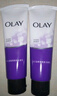 玉蘭油（OLAY）洗面奶女士磨砂潔面乳護膚品深層清潔毛孔平衡男女通用潔面乳 細滑活膚潔面乳100g2只裝 曬單實(shí)拍圖