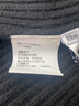 麥檬MM秋冬高領(lǐng)羊毛腰帶款毛衣黑色針織女5BA133141 黑色 S 曬單實拍圖