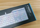 雷柏（Rapoo） V700DIY 104键热插拔机械键盘 游戏办公RGB背光 PBT双色注塑键帽全键可编程无冲突 弹白轴 实拍图