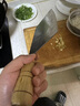 李麻子軸承鋼老式切片刀廚房夾鋼刀手工鍛打廚刀 鋒利耐用老菜刀 曬單實(shí)拍圖