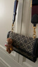 湯麗柏琦（Tory Burch）T MONOGRAM迷你時(shí)尚老花經(jīng)典風(fēng)琴包手提單肩斜挎TB女包七夕禮物 81000-405海軍藍(lán) （22*4*13.5） 曬單實(shí)拍圖