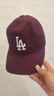 MLB棒球帽子秋夏男女鴨舌帽男女戶(hù)外休閑軟頂情侶3ACP6601N-07RDS 曬單實(shí)拍圖