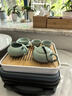 祥業(yè)汝窯旅行茶具整套裝便攜式簡(jiǎn)約戶(hù)外泡茶壺茶杯家用茶盤(pán)定制伴手禮 汝窯富貴壺六杯9件+茶盤(pán)+路麗包 曬單實(shí)拍圖