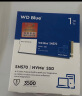 西部数据（WD） NVME协议 M.2接口 2280台式机笔记本SSD固态硬盘 蓝盘SN580 1T（附带硬盘散热片） 实拍图