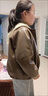 G.DUCKKIDS小黃鴨女童皮衣兒童春秋外套新款洋氣中大童機車(chē)服女孩夾克外衣 咖色 120 尺碼5~6歲【110-120cm】 曬單實(shí)拍圖