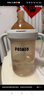 小土豆（potato）寶寶吸管奶瓶pp嬰兒學(xué)飲杯自帶偏中心奶嘴6個(gè)月以上 300ml時(shí)銀灰 曬單實(shí)拍圖
