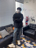 Foss Phil連帽棉服男裝秋冬春新款雙面穿棉衣外套男士潮牌加絨加厚棉襖男女 JKCY-CYMY9300幻影黑 XL 曬單實(shí)拍圖