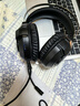 狼蛛（AULA）AULA/狼蛛S602頭戴式7.1聲道電競游戲吃雞耳機有線(xiàn)臺式電腦耳麥網(wǎng) S602單USB接口黑色 曬單實(shí)拍圖