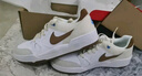 耐克男子低幫平底運動(dòng)鞋冬季復古經(jīng)典板鞋NIKE FULL FORCE HJ3485 121白/淺英國褐/白/清透藍 42 曬單實(shí)拍圖