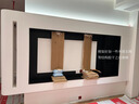 艾利格定制不銹鋼板電視壁龕嵌入式鋁合金屬內嵌框背景柜75 85 100英寸 【75英寸】B2款·生銹終身質(zhì)保 曬單實(shí)拍圖