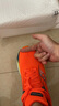 Saucony【彭于晏同款】索康尼勝利22專(zhuān)業(yè)強緩震跑鞋男厚底跑步鞋運動(dòng)鞋男 桔深灰215 46 曬單實(shí)拍圖