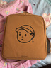 FINERWORLD軟木情侶雙肩包背包復古潮牌日系小人頭書(shū)包大容量生日禮物 標準款finer帽子男孩 標準款式 曬單實(shí)拍圖