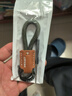 CTRLEND精致皮質(zhì)編制鑰匙扣手工皮繩鑰匙掛件男士鎖匙扣情侶汽車(chē)鑰匙掛飾 皮革編織繩【綠色】 曬單實(shí)拍圖
