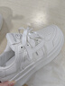 皓娥白色小個(gè)子增高小白鞋女2025春季韓版新款潮厚底女鞋百搭運動(dòng)板鞋 運動(dòng)板鞋女白色【37碼】 曬單實(shí)拍圖