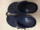 卡駱馳（CROCS）洞洞鞋女鞋子 春季新款經(jīng)典clog厚底沙灘鞋涼鞋拖鞋休閑鞋 經(jīng)典云朵clog/黑色/偏大 38 -39碼 曬單實(shí)拍圖