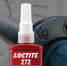 樂(lè )泰/loctite 272 螺絲膠 螺紋鎖固膠 MIL認證高強度耐高溫中粘度單組分厭氧強力膠 紅色膠水 50ml 曬單實(shí)拍圖