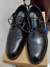 宜驰（EGCHI）皮鞋男士商务休闲正装英伦耐磨舒适通勤鞋子男 1618 黑色 41 实拍图