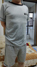 莫代爾睡衣男夏季棉質(zhì)短袖短褲青年學(xué)生家居服寬松大碼薄款套裝夏天外穿 YN1006 XL （建議125-145斤） 曬單實(shí)拍圖