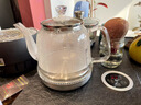 自動(dòng)上水電熱水壺茶吧機(jī)燒水壺通用配套茶臺(tái)茶爐水壺配件煮茶壺 1L 半自動(dòng)底部上水_金色 曬單實(shí)拍圖