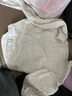 妙奕嘉長(cháng)袖上衣女秋冬季新款長(cháng)袖t恤修身緊身辣妹內搭女打底衫顯瘦外穿 正肩紐扣長(cháng)袖T恤【淺灰色】 L 【建議90-105斤】 曬單實(shí)拍圖