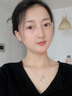 寶鉑琳925純銀good luck吊墜項鏈女2024年新款輕奢小眾簡(jiǎn)約款字母鎖骨鏈 goodluck幸運方牌項鏈 曬單實(shí)拍圖