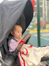 湯尼倍兒嬰兒連體衣夏季空調(diào)服新生兒純棉七分袖爬服寶寶外出哈衣 丁香紫 80cm 曬單實拍圖
