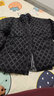 品立（PINLI）羽絨服男款冬季男裝潮牌帥氣立領(lǐng)華夫格短款鴨絨男士面包服外套 黑色 XL 曬單實(shí)拍圖